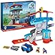 PAW Patrol, Lookout Tower, Hauptquartier Spielset mit 1 Chase Basis Fahrzeug, 2 Chase Figuren und Zubehör, geeignet für Kinder ab 3 Jahren