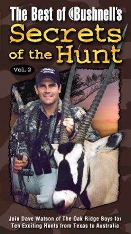 Bushnell's Secrets of Hunt 2 cinta de video vintage NTSC
