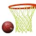 Rete da Basket Fluorescente Verde, Rete da Pallacanestro Professionale All'aperto, Rete da Canestro Standard in Nylon Intrecciata Auto-Luminosa