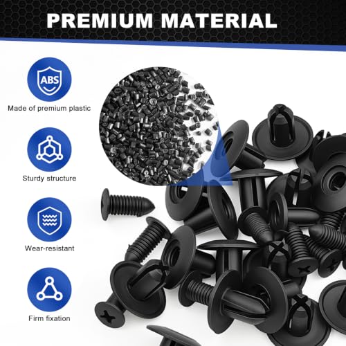 Hrwfnty 120PCS Car Clips Kit