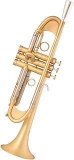 Student Brass Trumpet B-flat Trumpet Band Playing Professional Grade Examination Aggravated Trumpet Brushed Gold