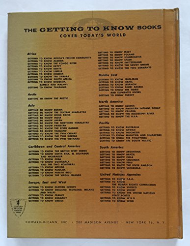 Getting to know Israel B0007DXO76 Book Cover