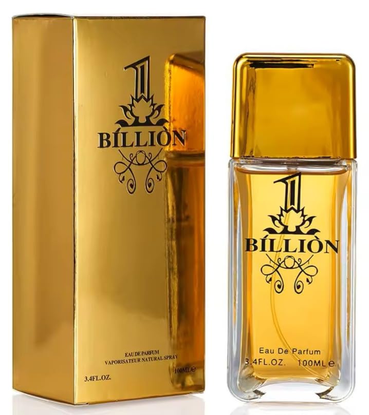 1 Billion Eau de Parfum for Men – 100ml | Fragrance for Men - Perfume for men | Bold Masculine Fragrance with Patchouli, Lavender, Mint & Amber