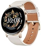HUAWEI Watch GT 3 42 mm Smartwatch, Durable Battery Life, All-Day SpO2 Monitoring, Personal AI Ru...