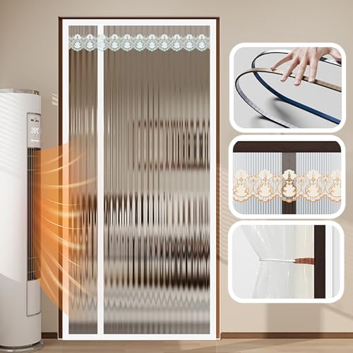 Rideau thermique isolant de porte idéal pour optimiser la climatisation en été - 3