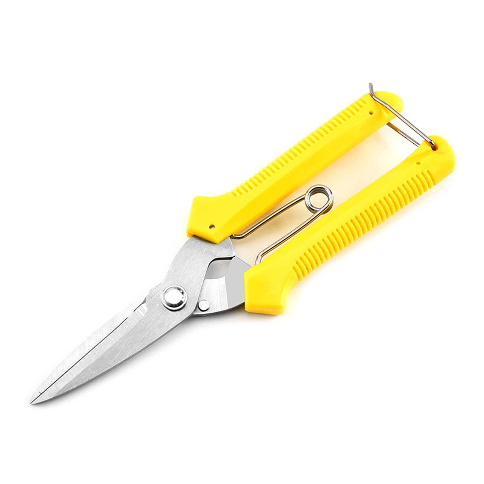 Garden Straight Stainless Steel Pruner Pruning Shears Clippers Snips Bonsai Plant Trimming Scissors Straight