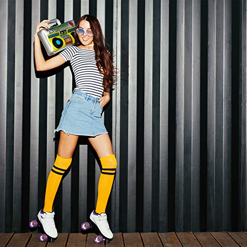 Meekoo Inflatable Boombox 16.5 Inches Inflatable Boom Box 80S 90S Party Decorations For Rappers Hip Hop B-Boys Costume Accessory Party Supplies thumb #5