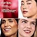 Clinique Pop Lip + Cheek Tinted Oil | Conditions Lips + Gives Cheeks a Natural, Dewy Flush, Black Honey