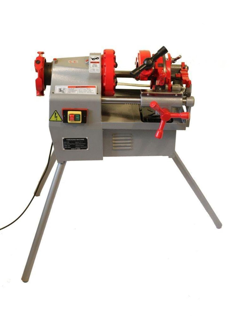 750 W/220 V elektryczna gwintownica do rur BSPT 1/2"-3/4", 1"-2" (P50)