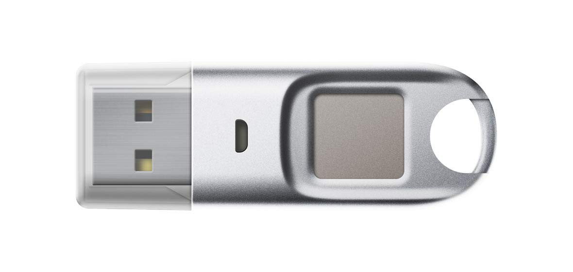 FEITIAN BioPass K27 USB Security Key - Two Factor Authenticator - USB-A with FIDO2 + FIDO U2F - Biometric Fingerprinting