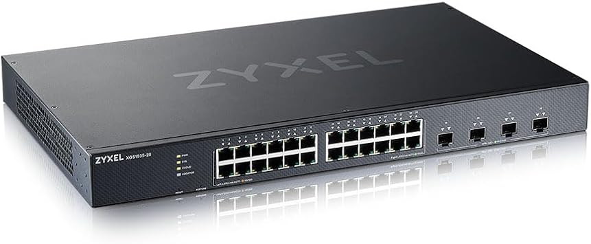 Zyxel 24 Port Network Ethernet Switch | Lite-L3 | 10G | XGS1935-28