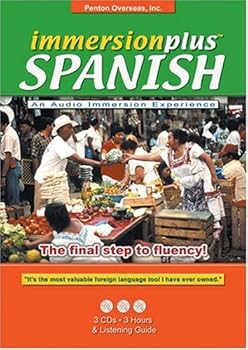 Audio CD Immersionplus Spanish: The Final Step to Fluency! Book
