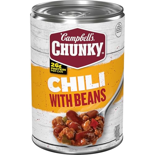 Campbell’s Chunky Chili With Beans, 16.5 oz Can