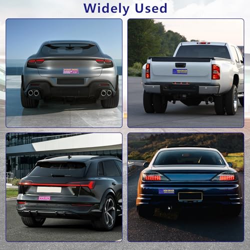 Image of 3 Pcs New Driver Magnet, Magnetic Removable Novice and Student Driver Safety Stickers for Accessories Bumper