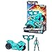 Power Rangers Dino Fury Rip N Go Sabertooth Battle Rider and Dino Fury Green Ranger 6-Inch-Scale Vehicle and Action Figure, Toys for Kids