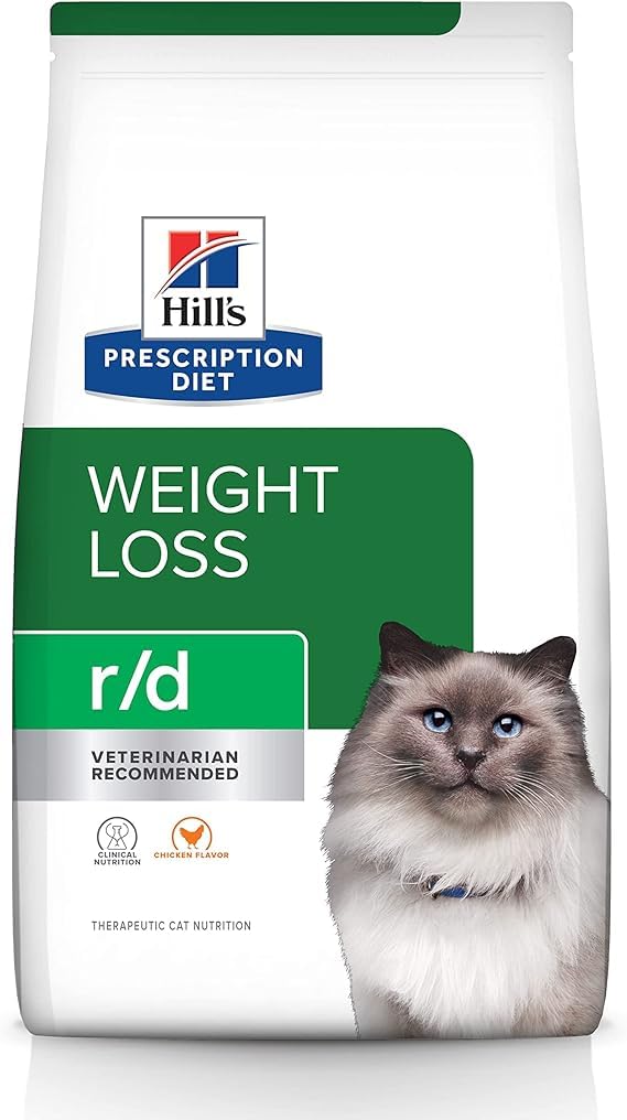 Hill's Science Diet r/d Weight Reduction Chicken Flavor Dry Cat Food 4 lb