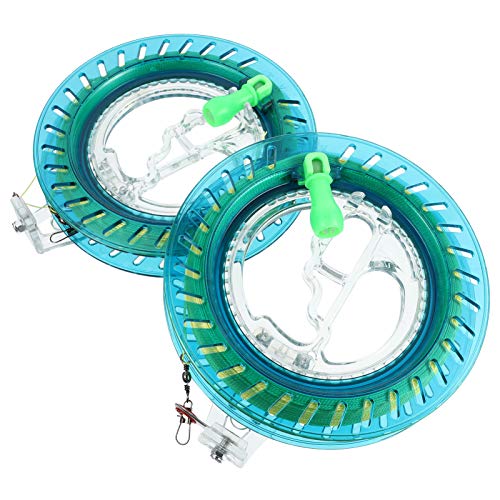 jojofuny Kite String Reel Winder, 2 Pack Kite String with Reel ( 150m ) Line Winder Professional Outdoor Kite Accessories