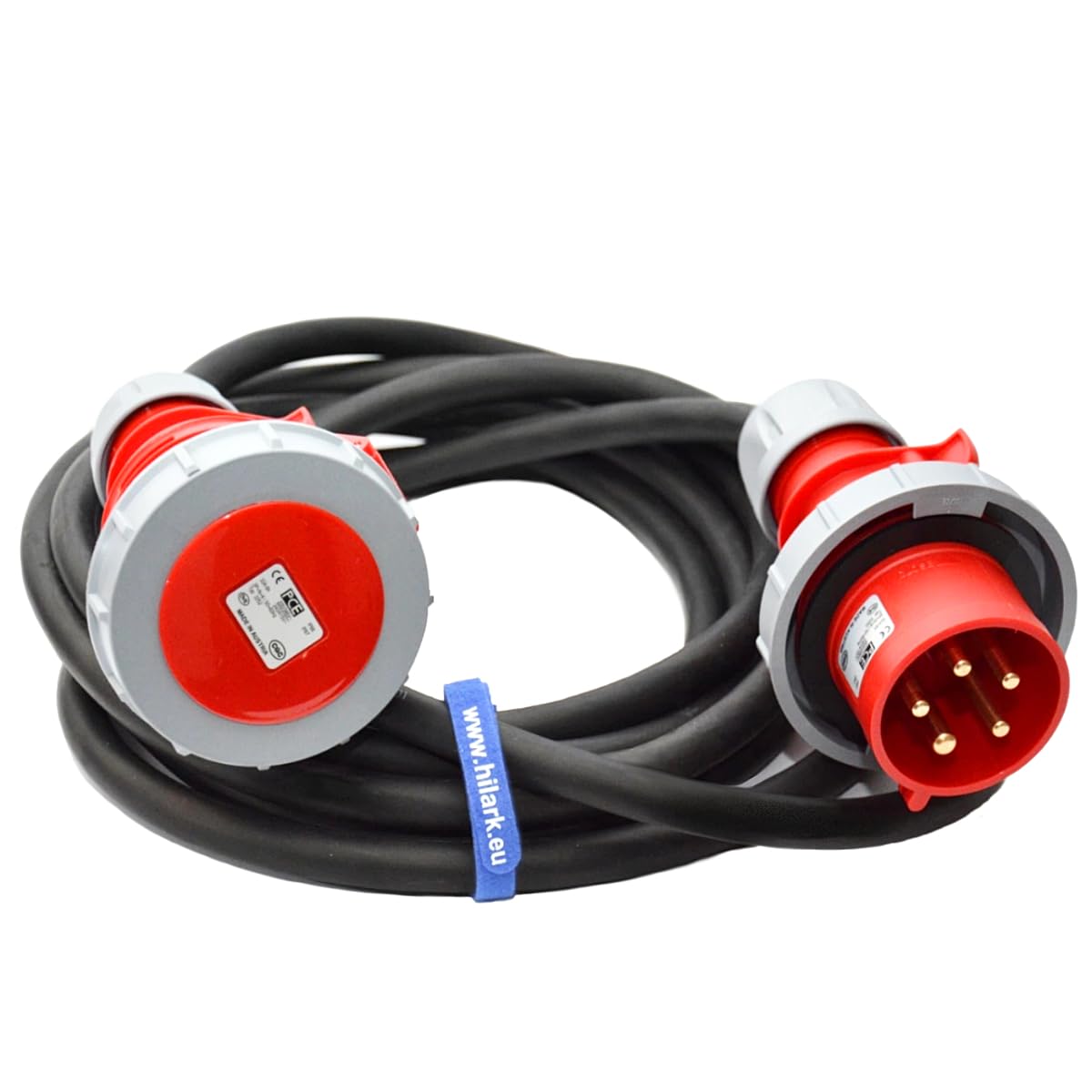 Hilark Cable Tech PRZEDŁUŻACZ SIŁOWY GUMA 50M H07RN-F 5x2,5 IP67 16A
