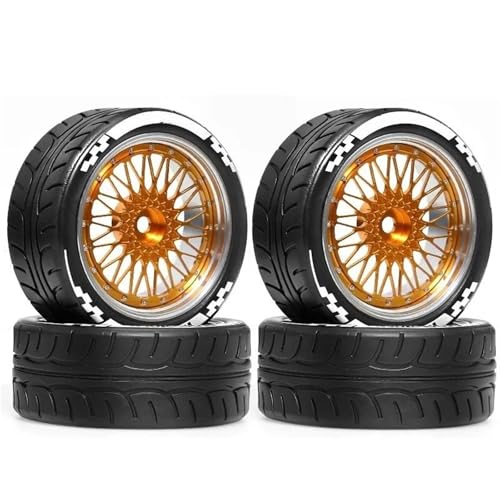 Pneus Hexagonaux 12mm pour Session Course Voiture RC 1/10