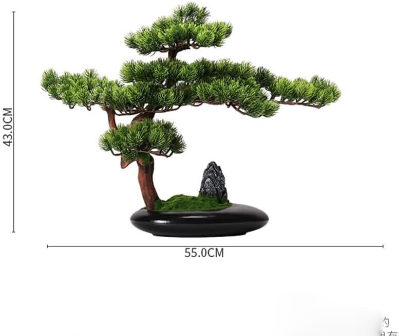 Bonsaï artificiel décoration maison style chinois plante sans eau
