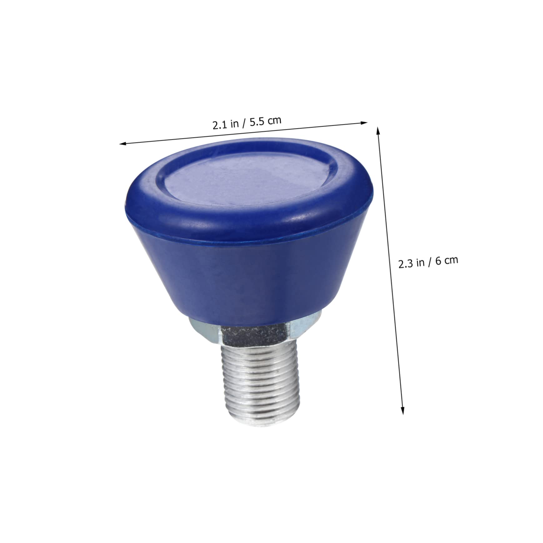 BRIGHTFUFU 1Pc Roller Skates Brake Pad Brake Block for Double Row Skates Easy Installation for Roller Skate Enthusiasts and Use Outdoor Activities