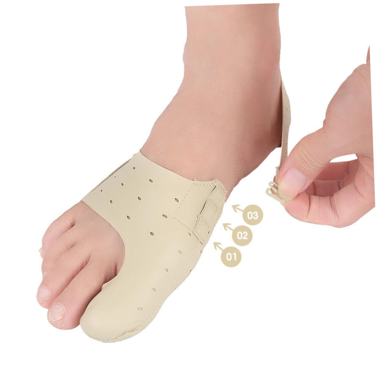 COOLHIYA Big Socks Separator Bunion Sleeve for Men Women Original Bunion Socks Size m