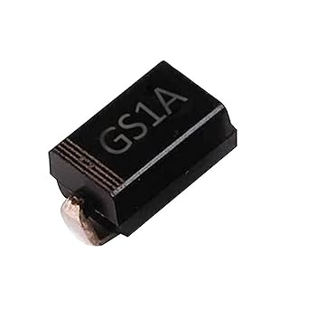 Electronic Spices SMA(G), GS1A 50V Surface Mount General Purpose Rectifiers Diode pack of 5pcs