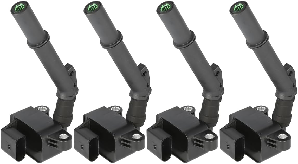 4-Piece Set 2.0L L4 Ignition Coils - Compatible with Mercedes-Benz A220/A35 AMG/C300/CLA250 and Other Models (2019-2023 Models) - Replacement for UF887/2649060200/GN11053
