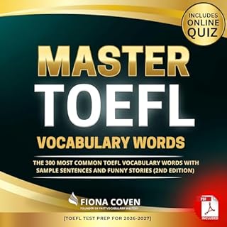Master TOEFL Vocabulary Words (2nd Edition) cover art