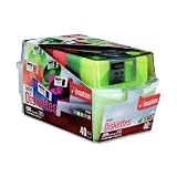 imation 3.5" Diskettes, Neon, 40PK, 2HD, 1.44MB