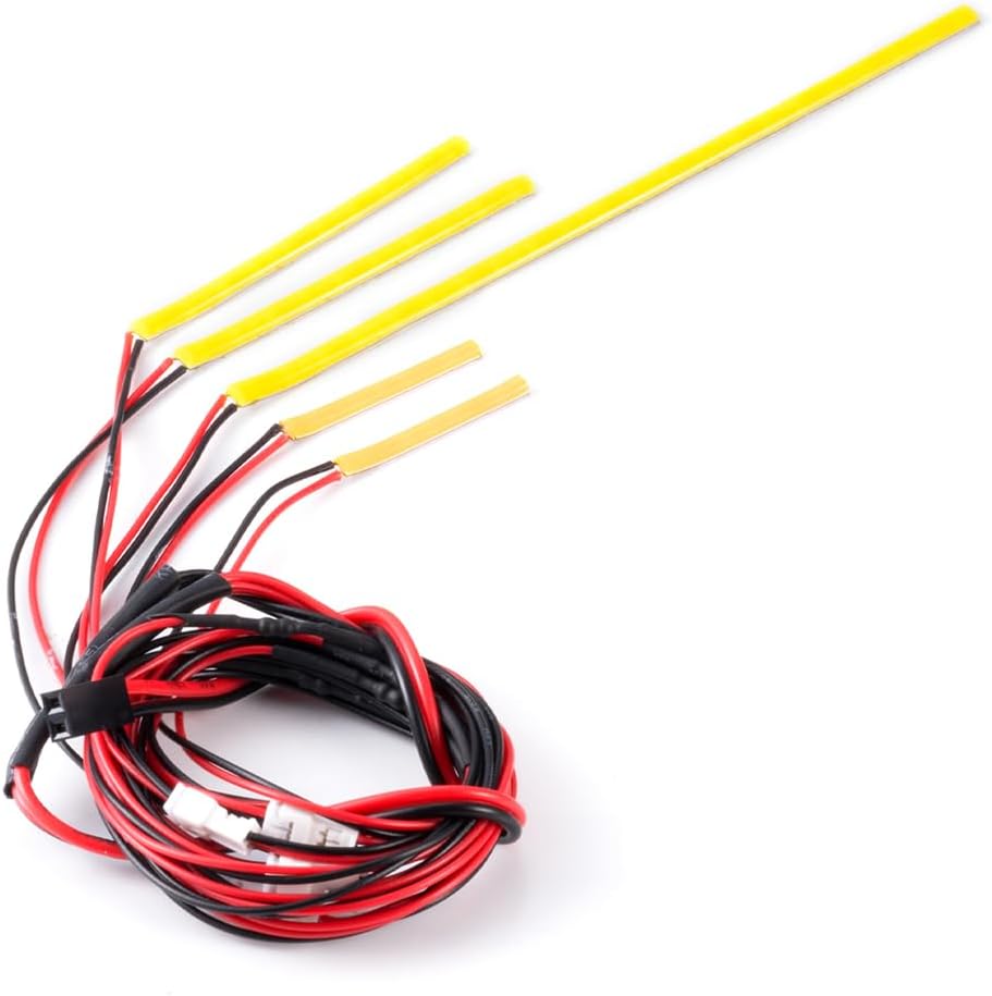 MORLORDY RC LED Light Strip Kits - Headlight & Taillight & Body Lights Set for 1/6 TRX XRT 8S 4X4 Monster Truck RTR Upgrade Parts