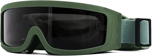 SPOSUNE Gafas de Airsoft con 3 lentes antivaho y tácticas militares para motocicleta, ciclismo, paintball y caza