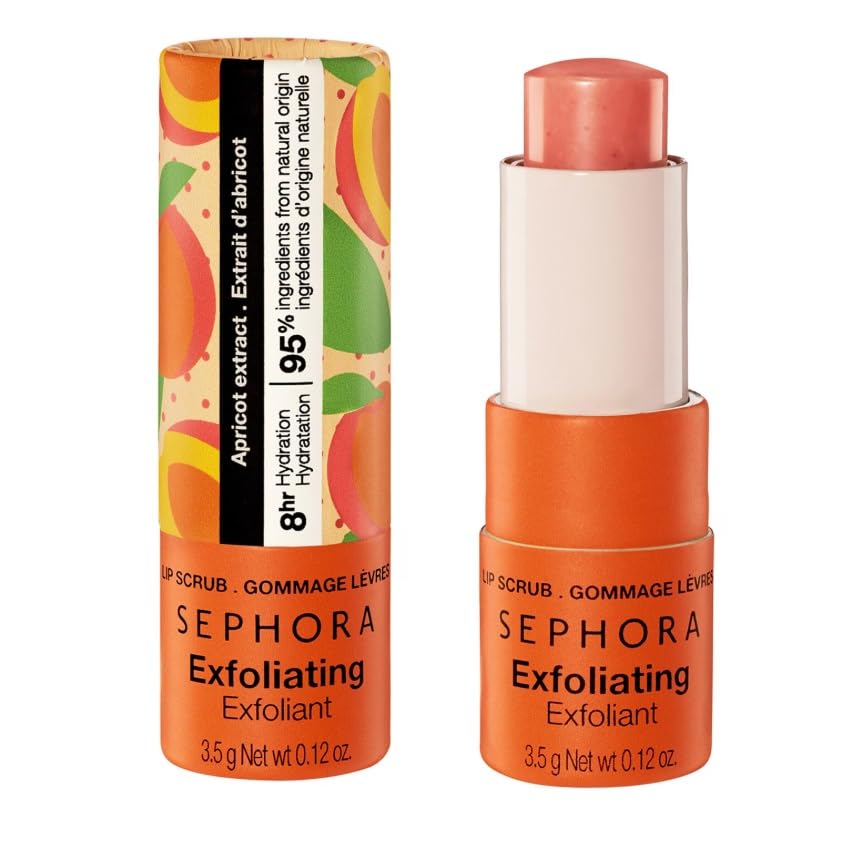 Sephora Collection Apricot Moisturising Lip Scrub 8h Hydration - 3.5 g / 0.12 oz