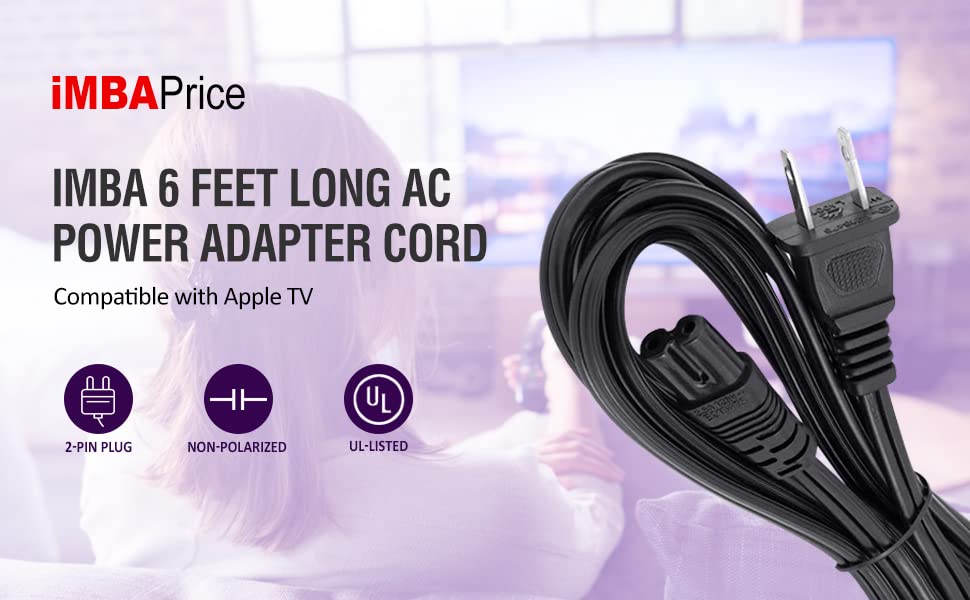 映像用ケーブル Apple TV Amazon | Xzrucst AC電源コードケーブルプラグ Apple TV 第1世代