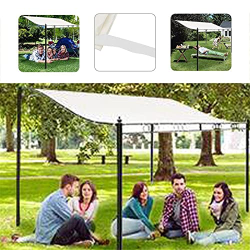Straight Edge Sun Shade Sail, Rectangle Outdoor Shade Cloth Pergola Cover Waterproof Garden Patio Awning Canopy Shade Cloth Tent Cover #TOP2