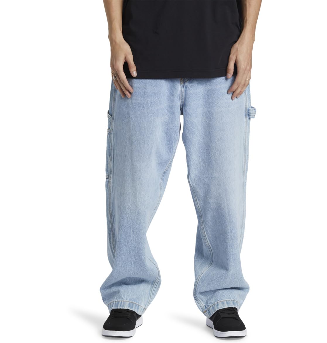 Dc Shoes Men's Bleu Baggy Jeans Worker Carpenter Ril