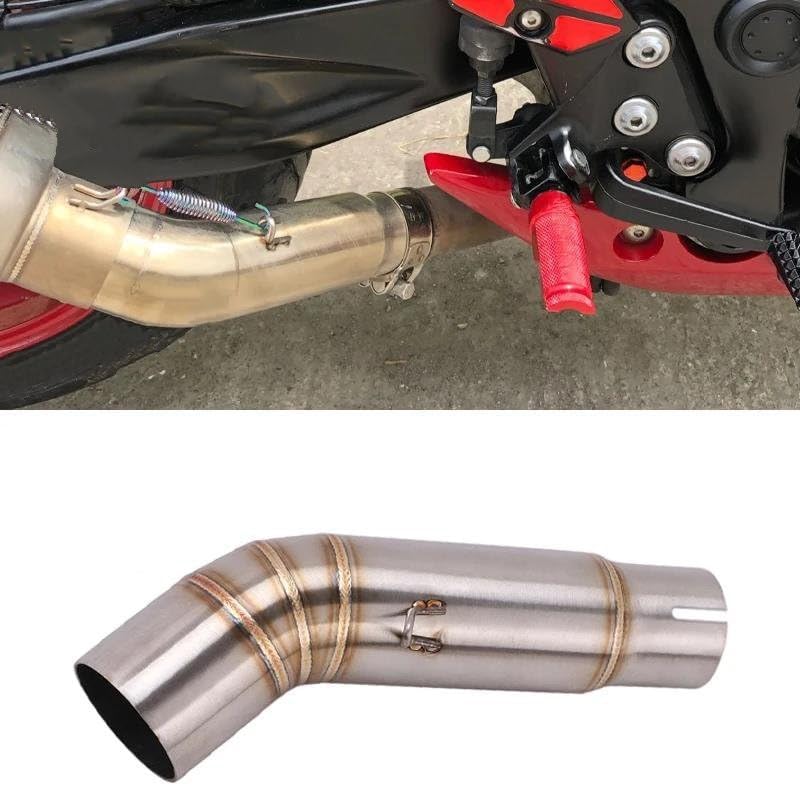 限定！SICOTTON スズキ GSX-S750 GSR750 BK750 スリップオンミドルチューブリンクパイプオートバイの排気マフラー