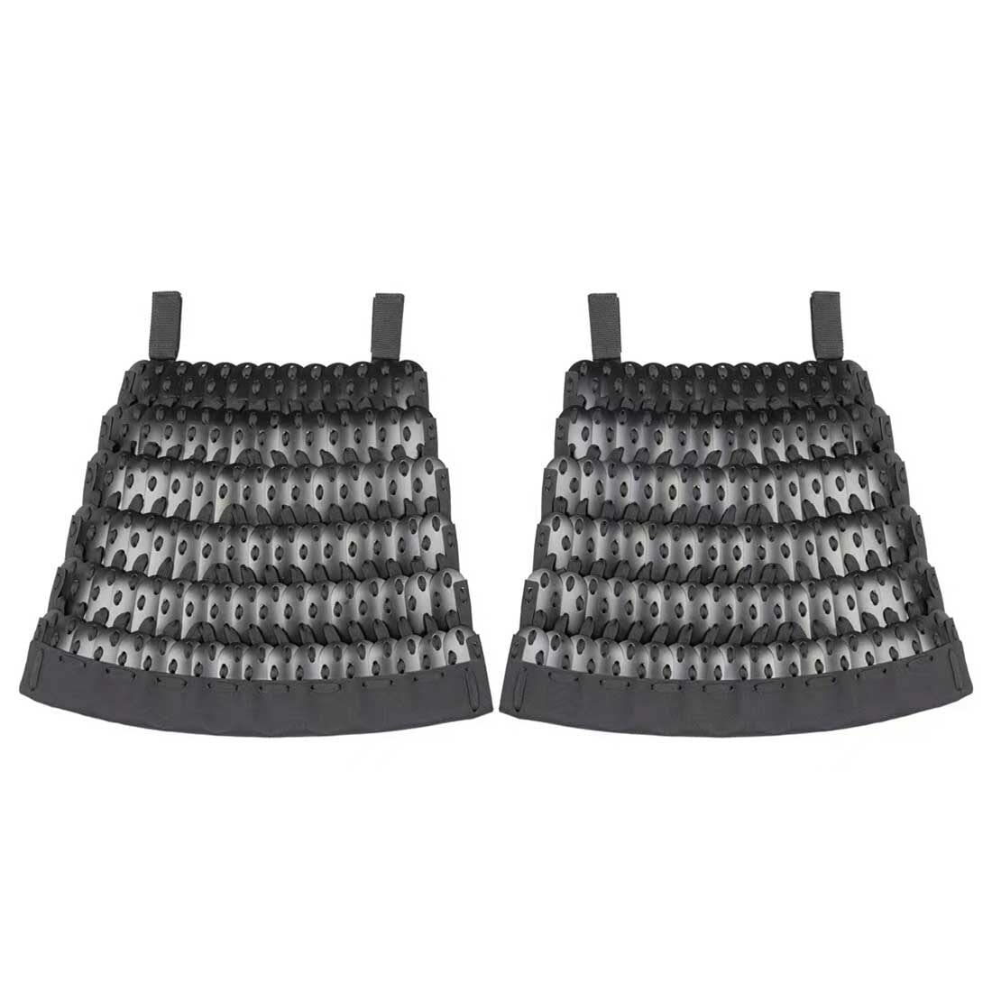 AYAY Samurai Taktische Rüstung, Taktische Rüstung Komplettes Set - Beinhaltet 2X Schulterpolster + 1x Leistenpolster + 2X Rockschutz (ohne Weste)