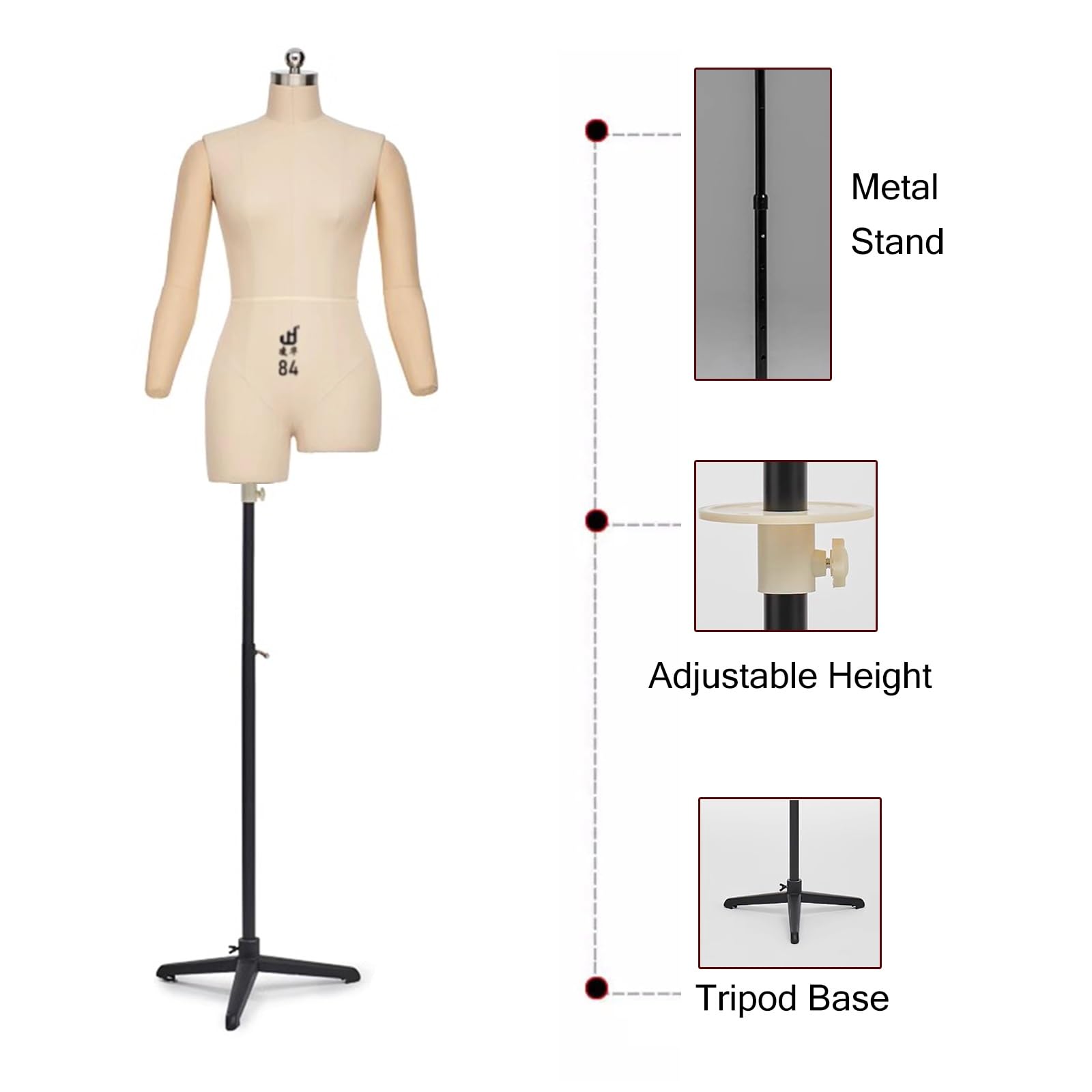 s*3様 ESMOD 36サイズ マネキン 2025年最新】ESMOD トルソーの人気アイテム - メルカリ