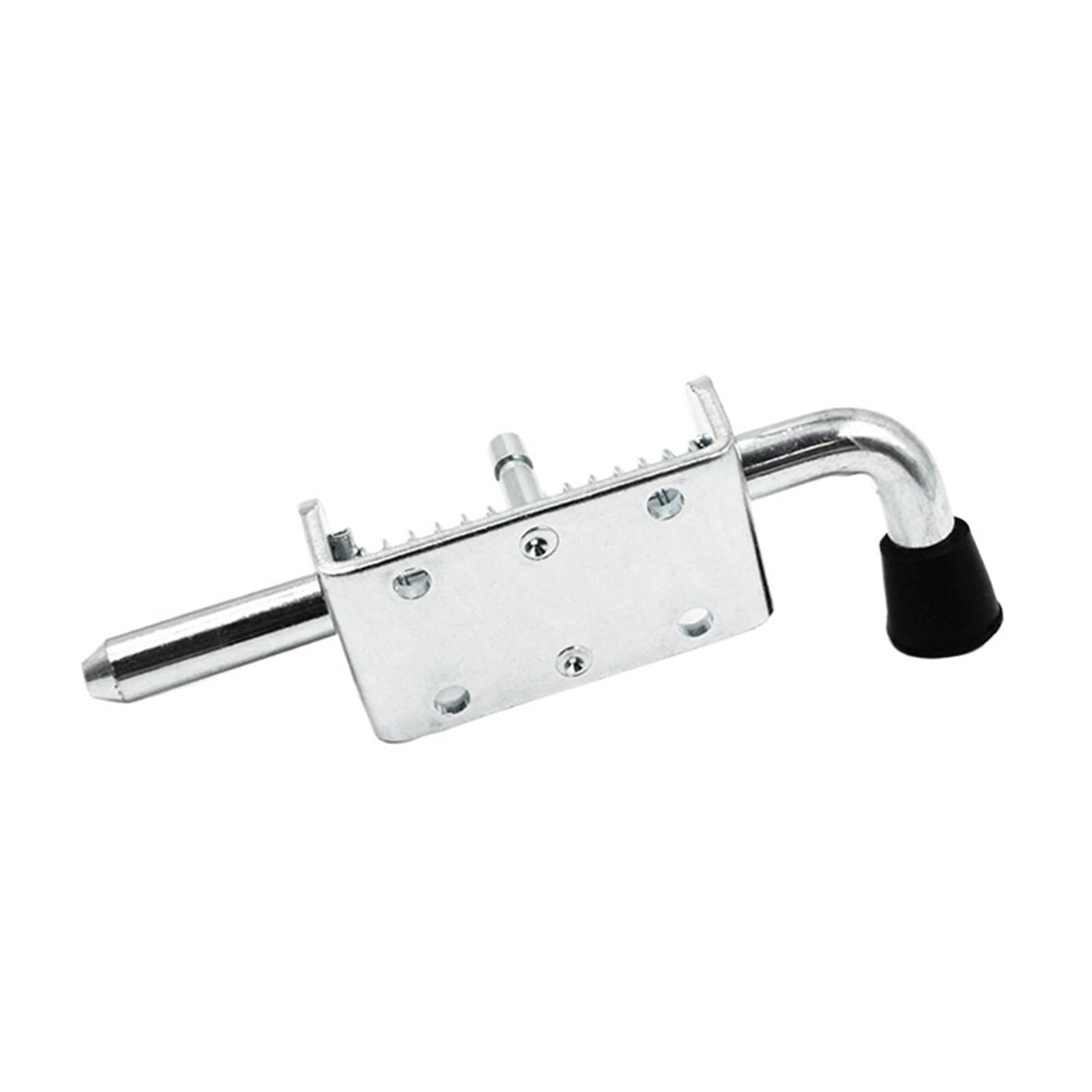 Pestillo de acero galvanizado resistente con resorte para puerta de remolque, perno duradero, 1 pieza, cierre seguro para puertas de remolques y caravanas, resistente al óxido, fácil instalación