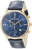 MAURICE LACROIX Herren-Armbanduhr Chronograph Quarz Leder EL1098-PVP01-411-1