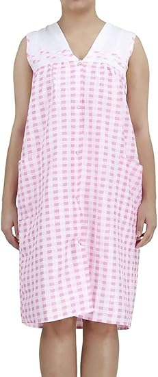 Sleeveless cotton house dresses Clearance