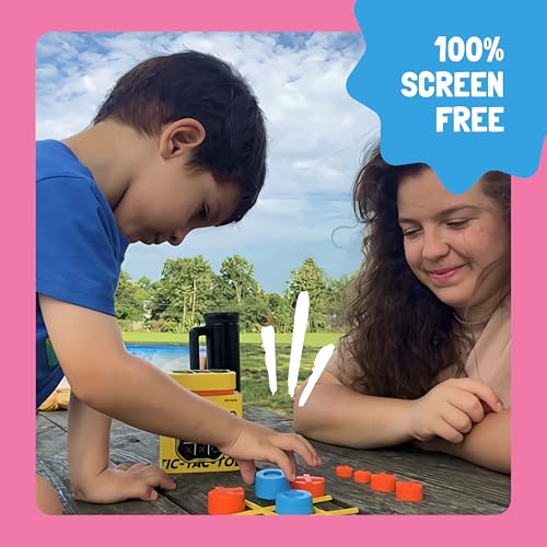 image for GiiKER Tic Tac Toe Bolt Game, Original 3-in-1 Handheld Puzzle Game, Po