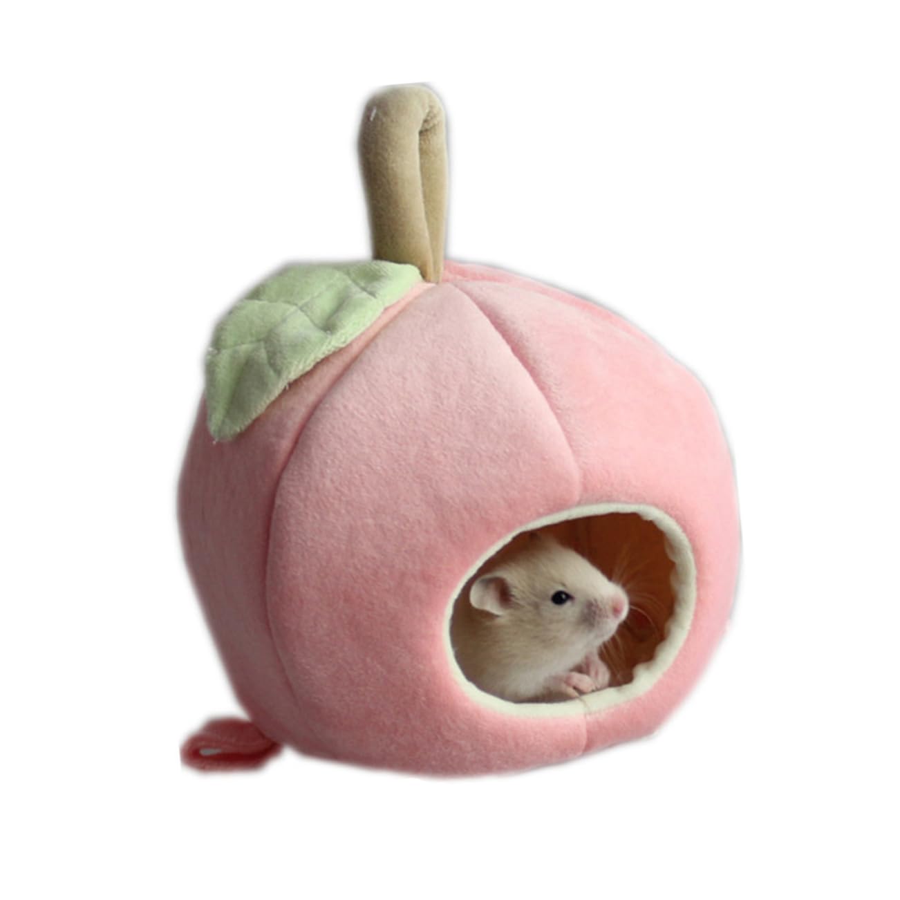 INOOMP 3stücke Hängendes Meerschweinchen Nest Aus Gemütliches Apfel-Design Weiche Gepolsterte Schlafgelegenheit Für Kleine Tiere Für Hamster Chinchillas Und Andere Kleintiere