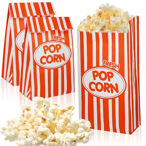 Image of 300 PCS Popcorn Bags for Party 1 Oz Pop Corn Individual Servings Bags Bulk