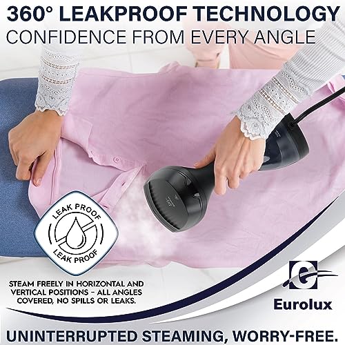 image for Eurolux Steamer For Clothes Portable Handheld Garment Travel Steamer F