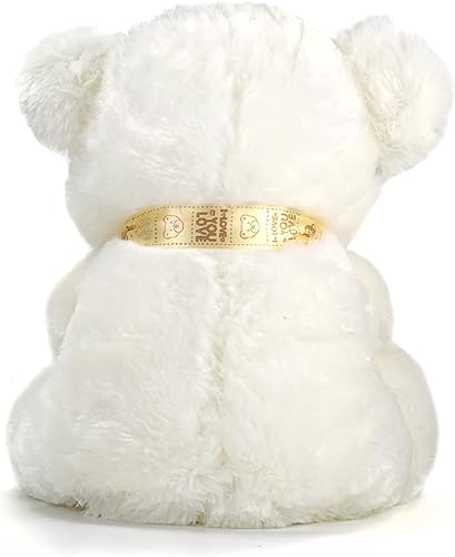 Miniatura 3 de VYUSIT Oso de peluche lindos juguetes de peluche con huellas de lazo y nudo suave y pequeño de 20 pulgadas