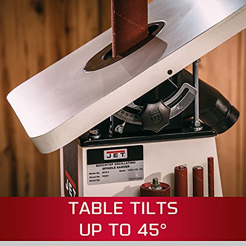 Jet Jbos-5 Benchtop Oscillating Spindle Sander, 1/2 Hp, 1Ph 115V (708404) #TOP1