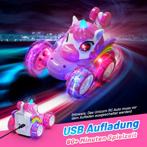 Hot Bee Ferngesteuertes Auto Spielzeug und Geschenk für Mädchen 3–6 Jahre – Ansicht 5