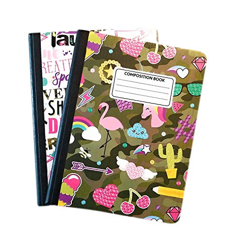 Camo Cute Composition Notebooks - Set of 2 (Camo) Office Product